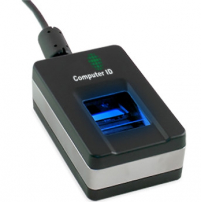HID DigitalPersona 5200 é um leitor óptico compacto de uma única impressão digital que atende aos padrões FIPS 201/PIV e FAP 20